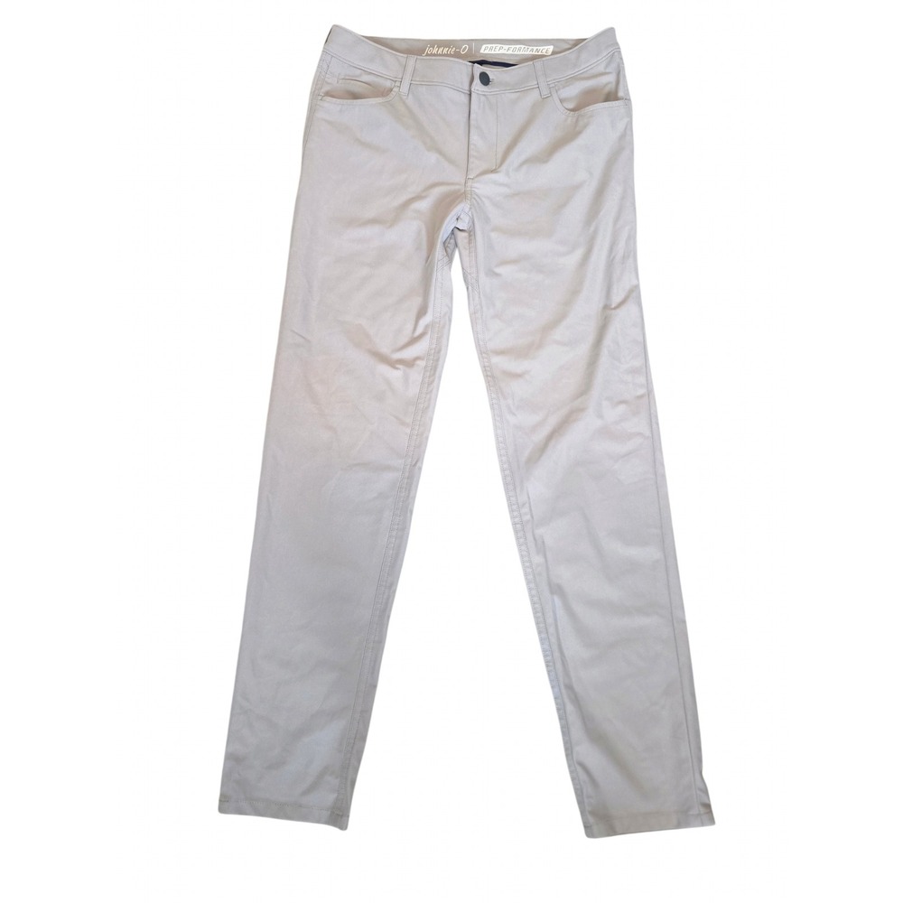 Johnnie-O Prep-Formance Youth Boys Pants Size 16 Grey Quarry Golf Prep